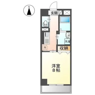 グラン ソート 柳町【2階】の間取り