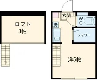 ハーモニーテラス栄町IV【2階】の間取り