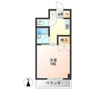 エール ド シャトーI【8階】の間取り