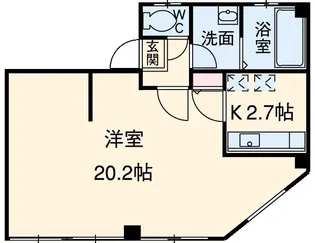 8HAUS【3階】の間取り
