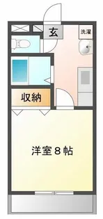 フレンチェスデン【2階】の間取り