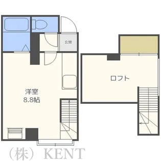 クルーズハウス山の手【1階】の間取り