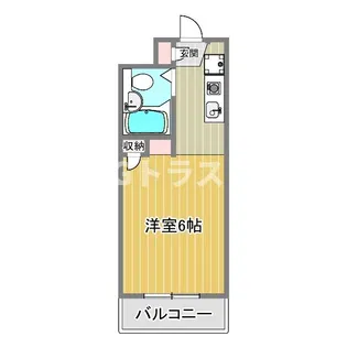 マンション シュウメイ【2階】の間取り