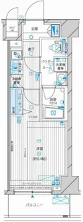 メインステージ高円寺【4階】の間取り