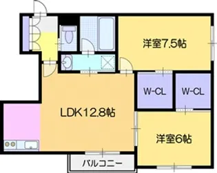 comforce【1階】の間取り