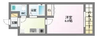 オークJI【3階】の間取り