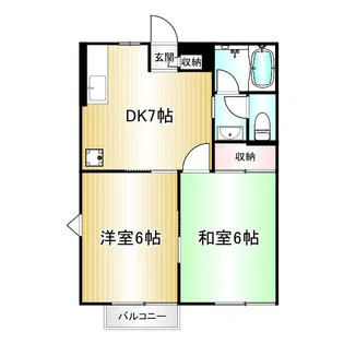 Grandeur・Huit A棟【1階】の間取り