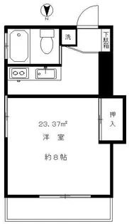 グランディール桜台【2階】の間取り