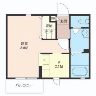 ステージ桜【1階】の間取り