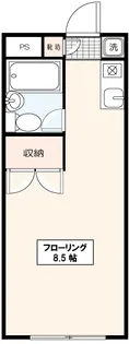 ハイムウィステリア【1階】の間取り
