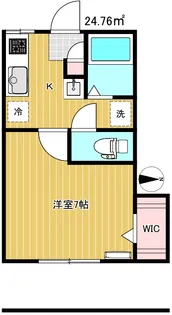 東京都三鷹市下連雀4【アパート】の間取り