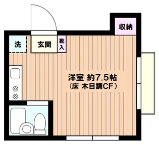 セキネハイツ【2階】の間取り