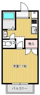 ユープラC【1階】の間取り