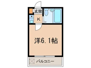 ラビアン小柳町【2階】の間取り