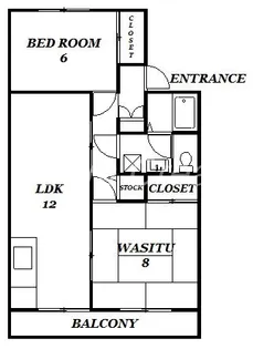 セジュールサトウ【2階】の間取り