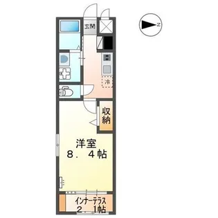 Bluebell菊陽【2階】の間取り