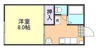 サンワハイム A棟【1階】の間取り