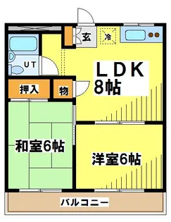 東京都調布市布田2【マンション】の間取り