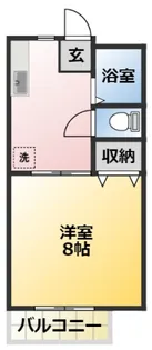 ハウスK3【2階】の間取り