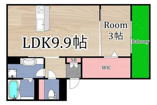 ペガコーン【1階】の間取り