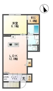 アルデア62【1階】の間取り