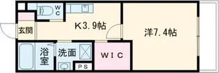 広島県広島市佐伯区美の里1【アパート】の間取り