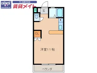 丸井ビル【3階】の間取り