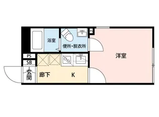 LysBlanc 東日暮里【3階】の間取り