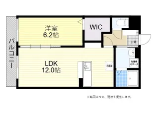 Berryts大在【3階】の間取り