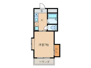 Coco覚王山【3階】の間取り