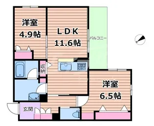 シャーメゾン アヴァンス【3階】の間取り