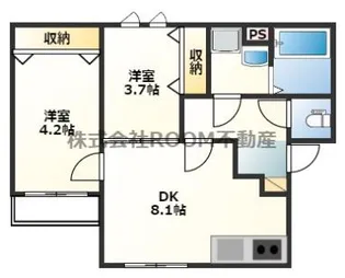 ルーチェ吉尾【3階】の間取り