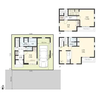埼玉県富士見市水谷東2【一戸建】の間取り