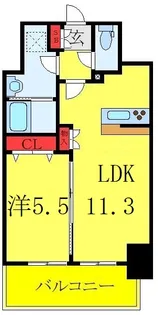 RIDGE王子神谷【8階】の間取り