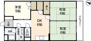 林ビル【2階】の間取り