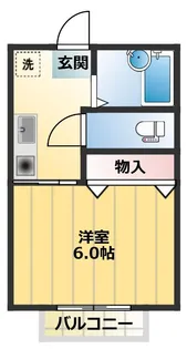 ヴィラ赤羽【2階】の間取り