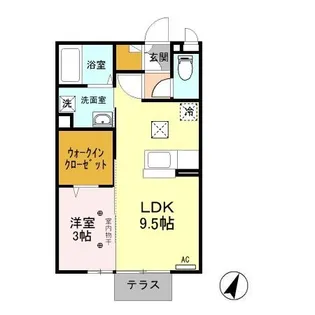 PREMIER【1階】の間取り