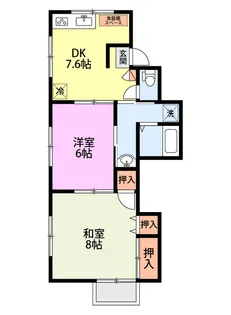メイセ・サラ【1階】の間取り