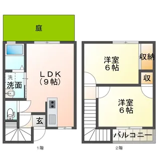 三重県津市一志町田尻【一戸建】の間取り