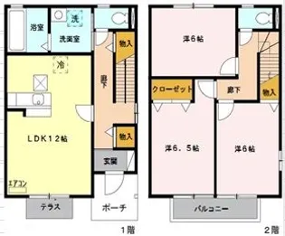 埼玉県さいたま市中央区桜丘2【一戸建】の間取り