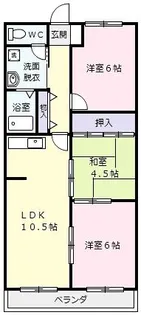 ファミール【1階】の間取り