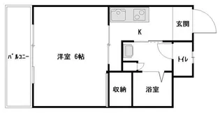 石井マンション【2階】の間取り