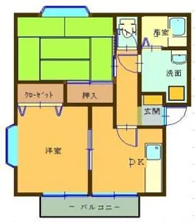 YOU.I【2階】の間取り