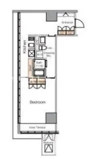 I LIVE FOREST【6階】の間取り