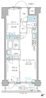 東京都文京区本郷5【マンション】の間取り