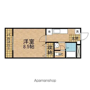静岡県浜松市中央区丸塚町【マンション】の間取り