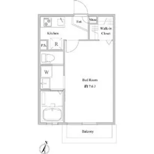 東京都練馬区石神井台3【マンション】の間取り