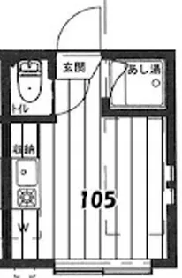 シャイニーソフト新宿落合A【1階】の間取り