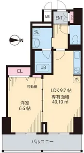 東京都文京区音羽1【マンション】の間取り