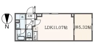 a LATO 亀戸II【2階】の間取り